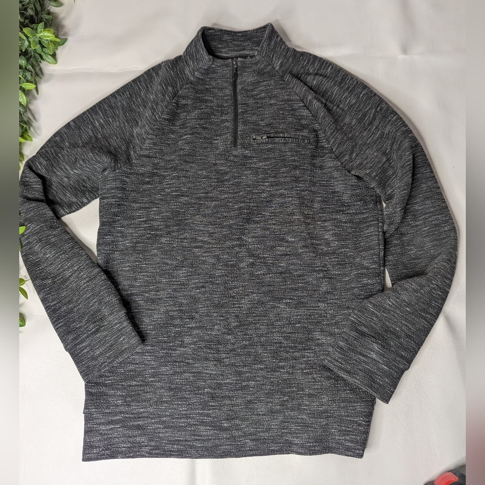 Marc Anthony Quarter Zip Pullover Men's Size Small Slim Fit